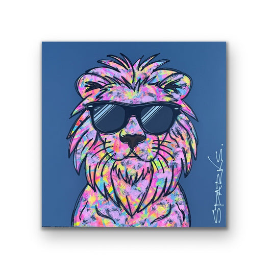 The Confident Leader| 61 x 61cm | Unframed