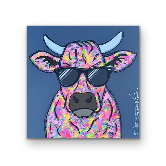 The Grounded Powerhouse | 61 x 61cm | Unframed